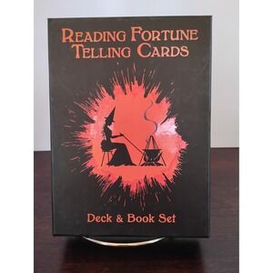 Reading Fortune Telling Cards Romani Approach‎ Gypsy Witch Deck Book Set RFTS99